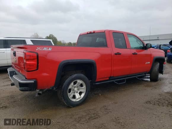 2014 Chevrolet Silverado 1500 LT with VIN 1GCVKRECXEZ295084, listed as a Copart auction lot 82638635 with 195,201 mi miles and Salvage title. Bid and sale history available at DreamBid. Image 3.