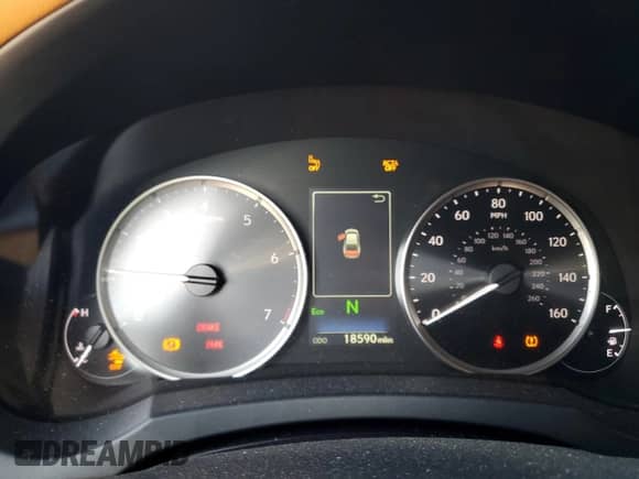 2024 Lexus IS 350 F Sport z VIN JTHBZ1B25R5076539, wystawiony jako Copart lot #64196115 z przebiegiem 18 590 mil mil oraz Szkoda całkowita • Salvage title. Historia ofert i sprzedaży dostępna na DreamBid. Obrazek 9.