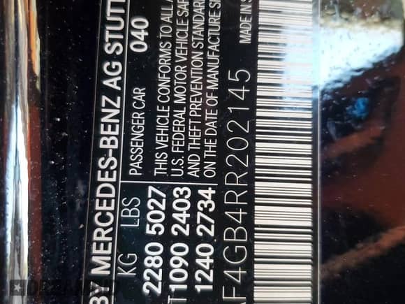 2024 Mercedes-Benz C 300 с VIN W1KAF4GB4RR202145, выставлен на аукционе Copart как лот 70508685 с пробегом 22 812 миль миль и Списание • Salvage title. История ставок и продаж доступна на DreamBid. Изображение 12.