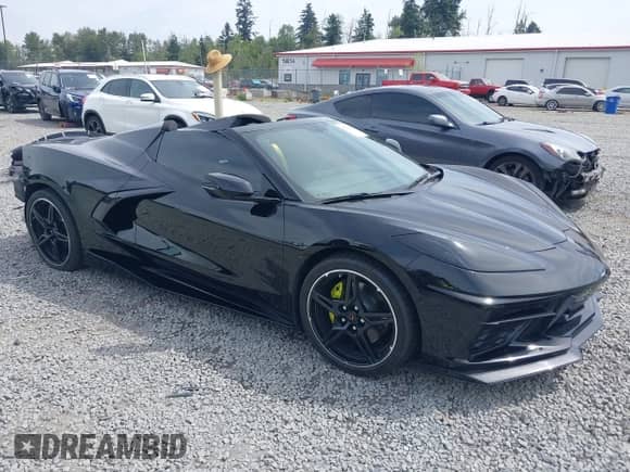 2023 Chevrolet Corvette 1LT with VIN 1G1YA3D4XP5124331, listed as a IAAI auction lot 42736904 with Not provided miles and . Bid and sale history available at DreamBid. Image 1.