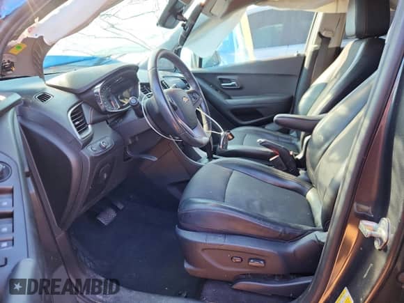 2017 Chevrolet Trax LT с VIN 3GNCJLSB8HL161261, выставлен на аукционе Copart как лот 80534195 с пробегом 99 130 миль миль и Списание • Salvage title. История ставок и продаж доступна на DreamBid. Изображение 7.