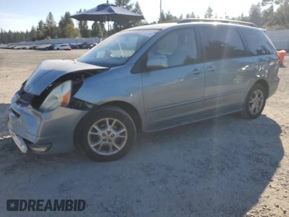2005 Toyota Sienna XLE z VIN 5TDBA22C65S043478, wystawiony jako Copart lot #81345595 z przebiegiem 165 337 mil mil oraz Szkoda całkowita • Salvage title. Historia ofert i sprzedaży dostępna na DreamBid. Obrazek 1.