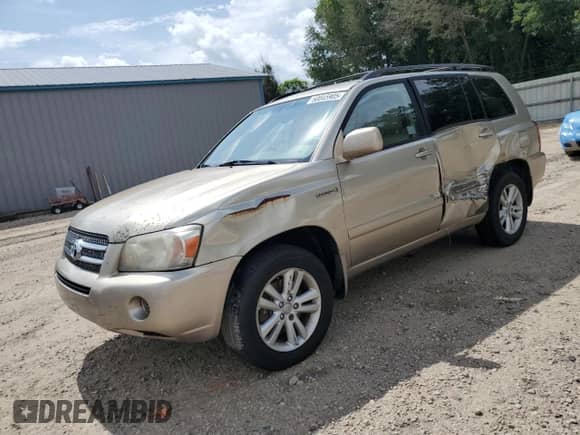 2007 Toyota Highlander z VIN JTEGW21A970023203, wystawiony jako Copart lot #60045905 z przebiegiem 177 774 mil mil oraz Szkoda całkowita • Salvage title. Historia ofert i sprzedaży dostępna na DreamBid. Obrazek 1.