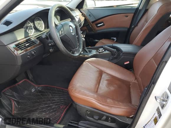 2006 BMW 5 Series 525xi with VIN WBANF33526CS35937, listed as a Copart auction lot 84359475 with Not provided miles and Salvage title. Bid and sale history available at DreamBid. Image 7.