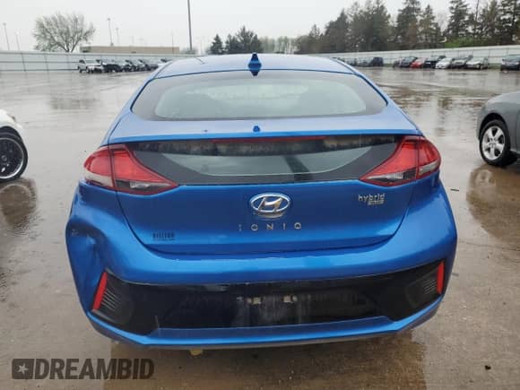 2017 Hyundai Ioniq Blue z VIN KMHC65LC2HU023200, wystawiony jako Copart lot #50468704 z przebiegiem 85 329 mil mil oraz . Historia ofert i sprzedaży dostępna na DreamBid. Obrazek 6.