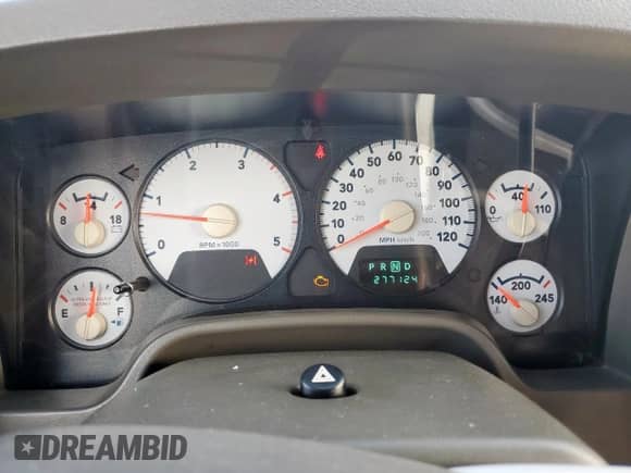 2008 Dodge 2500 SXT with VIN 3D7KS29A78G182416, listed as a Copart auction lot 59008465 with 277,124 mi miles and Salvage title. Bid and sale history available at DreamBid. Image 9.