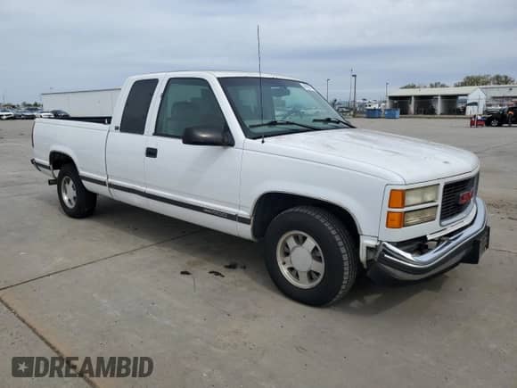 1997 GMC Sierra 1500 z VIN 2GTEC19R4V1531248, wystawiony jako Copart lot #48928755 z przebiegiem 172 164 mil mil oraz Szkoda całkowita • Salvage title. Historia ofert i sprzedaży dostępna na DreamBid. Obrazek 4.