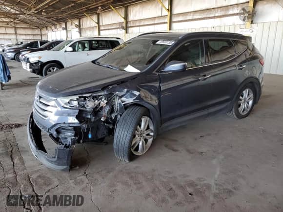 2014 Hyundai Santa Fe с VIN 5XYZW3LAXEG142160, выставлен на аукционе Copart как лот 49500135 с пробегом Не указан миль и Списание • Salvage title. История ставок и продаж доступна на DreamBid. Изображение 1.