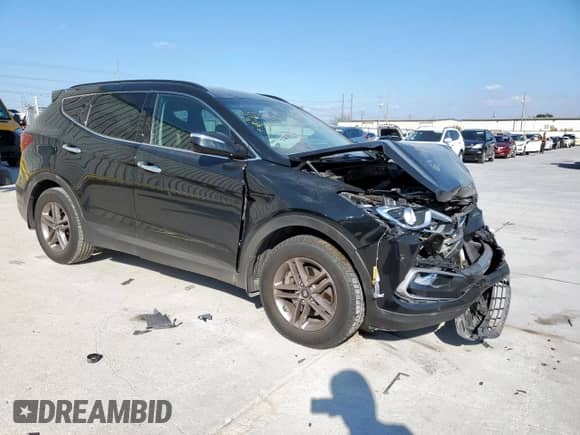 2017 Hyundai Santa Fe 2.4L with VIN 5XYZUDLB0HG436725, listed as a Copart auction lot 84798085 with 101,328 mi miles and Salvage title. Bid and sale history available at DreamBid. Image 4.