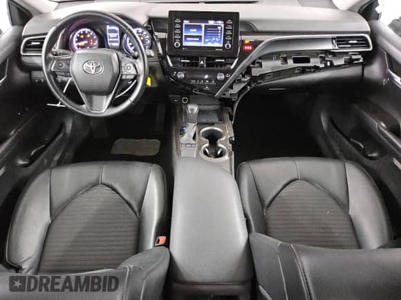 2023 Toyota Camry SE with VIN 4T1G11AK3PU750783, listed as a Copart auction lot 80610725 with 61,857 mi miles and Salvage title. Bid and sale history available at DreamBid. Image 8.