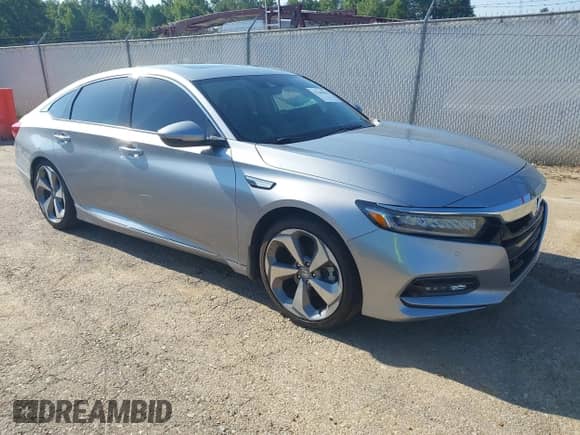 2019 Honda Accord Touring z VIN 1HGCV2F91KA020644, wystawiony jako IAAI lot #42769904 z przebiegiem 63 059 mil mil oraz . Historia ofert i sprzedaży dostępna na DreamBid. Obrazek 1.