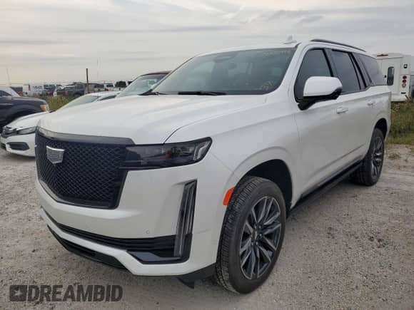 2024 Cadillac Escalade 4WD Sport с VIN 1GYS4FKLXRR248783, выставлен на аукционе Copart как лот 74416314 с пробегом 3 983 миль миль и На запчасти • Non repairable. История ставок и продаж доступна на DreamBid. Изображение 1.