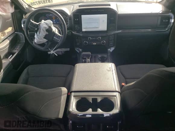 2022 Ford F-150 XLT with VIN 1FTFW1E8XNKE77544, listed as a Copart auction lot 81978735 with 37,364 mi miles and Salvage title. Bid and sale history available at DreamBid. Image 8.