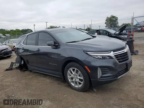 2022 Chevrolet Equinox LT z VIN 3GNAXUEV4NS196608, wystawiony jako Copart lot #68828685 z przebiegiem 41 959 mil mil oraz Szkoda całkowita • Salvage title. Historia ofert i sprzedaży dostępna na DreamBid. Obrazek 4.