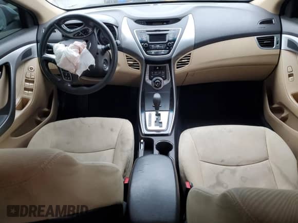 2013 Hyundai Elantra GLS с VIN KMHDH4AE9DU713985, выставлен на аукционе Copart как лот 71992695 с пробегом Не указан миль и Списание • Salvage title. История ставок и продаж доступна на DreamBid. Изображение 8.