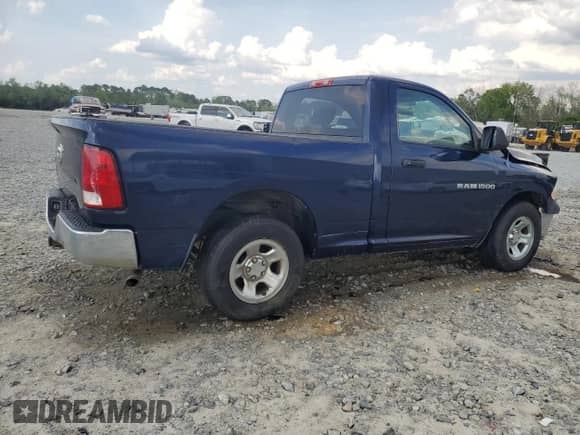 2011 Ram 1500 ST with VIN 3D7JB1EK0BG612587, listed as a Copart auction lot 51046285 with 266,669 mi miles and Salvage title. Bid and sale history available at DreamBid. Image 3.