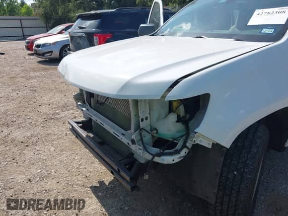 2022 Chevrolet Colorado 2WD Work Truck with VIN 1GCHSBEA2N1324644, listed as a IAAI auction lot 42782308 with 44,439 mi miles and . Bid and sale history available at DreamBid. Image 6.