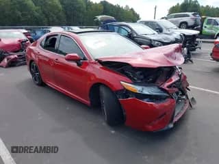 2020 Toyota Camry XSE with VIN 4T1K61AK3LU317132, listed as a IAAI auction lot 43239395 with 59,174 mi miles and . Bid and sale history available at DreamBid. Image 1.