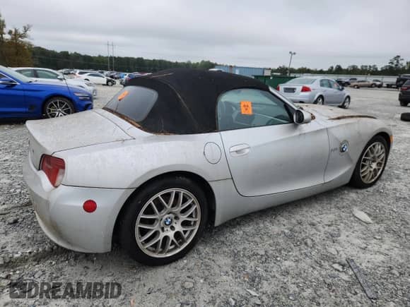 2008 BMW Z4 3.0i с VIN 4USBU33588LW75590, выставлен на аукционе Copart как лот 82295225 с пробегом Не указан миль и Чистый • Clean title. История ставок и продаж доступна на DreamBid. Изображение 3.