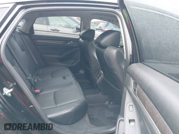2018 Honda Accord Touring with VIN 1HGCV1F98JA026269, listed as a IAAI auction lot 43417506 with 52,026 mi miles and . Bid and sale history available at DreamBid. Image 8.