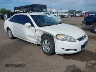 2007 Chevrolet Impala LS with VIN 2G1WB58K579221478, listed as a IAAI auction lot 43229680 with 188,272 mi miles and . Bid and sale history available at DreamBid. Image 1.