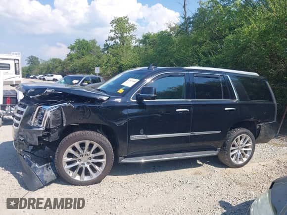 2017 Cadillac Escalade Luxury with VIN 1GYS4BKJ2HR376991, listed as a IAAI auction lot 42947489 with 165,720 mi miles and . Bid and sale history available at DreamBid. Image 14.