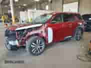 2022 Nissan Pathfinder Platinum with VIN 5N1DR3DK2NC269963, listed as a Copart auction lot 66441825 with 16,194 mi miles and Salvage title. Bid and sale history available at DreamBid. Image 1.