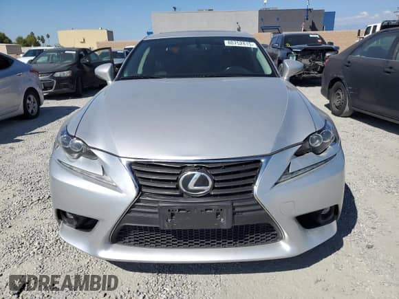 2015 Lexus IS 250 with VIN JTHBF1D29F5078554, listed as a Copart auction lot 80752815 with 105,358 mi miles and Salvage title. Bid and sale history available at DreamBid. Image 5.