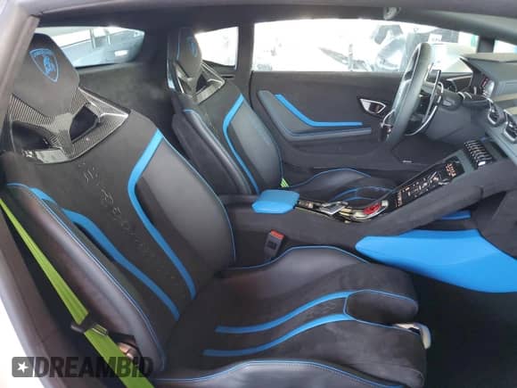 2024 Lamborghini Huracan with VIN ZHWUB6ZFXRLA26374, listed as a Copart auction lot 67441794 with 10,027 mi miles and Salvage title. Bid and sale history available at DreamBid. Image 10.