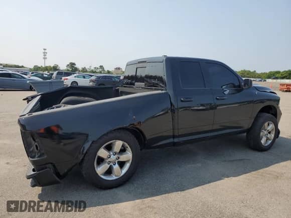 2012 Ram 1500 Sport with VIN 1C6RD7HTXCS121461, listed as a Copart auction lot 66810405 with 104,928 mi miles and Salvage title. Bid and sale history available at DreamBid. Image 3.