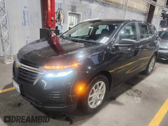 2023 Chevrolet Equinox LS with VIN 3GNAXFEG0PL214516, listed as a IAAI auction lot 43574429 with 67,432 mi miles and . Bid and sale history available at DreamBid. Image 19.