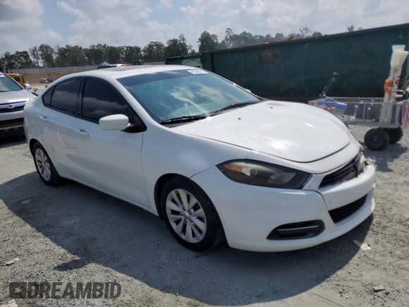 2014 Dodge Dart SXT with VIN 1C3CDFBB1ED904298, listed as a Copart auction lot 66368275 with 173,113 mi miles and Salvage title. Bid and sale history available at DreamBid. Image 4.