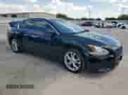 2014 Nissan Maxima S with VIN 1N4AA5APXEC480599, listed as a Copart auction lot 81854225 with 155,576 mi miles and Salvage title. Bid and sale history available at DreamBid. Image 4.