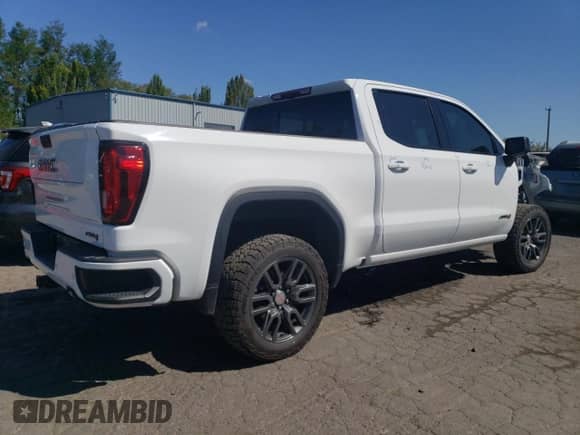 2021 GMC Sierra 1500 AT4 с VIN 1GTU9EET4MZ331771, выставлен на аукционе Copart как лот 69429105 с пробегом 49 094 миль миль и Списание • Salvage title. История ставок и продаж доступна на DreamBid. Изображение 3.