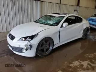 2011 Hyundai Genesis Coupe Track с VIN KMHHU6KH8BU065196, выставлен на аукционе Copart как лот 46840495 с пробегом 93 984 миль миль и Списание • Salvage title. История ставок и продаж доступна на DreamBid. Изображение 1.