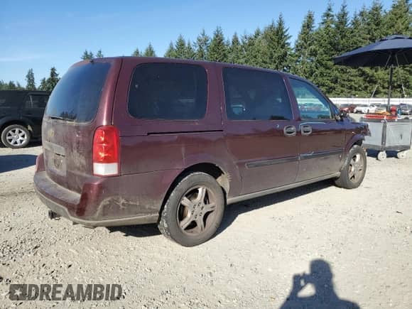 2008 Chevrolet Uplander LS z VIN 1GNDV23158D210902, wystawiony jako Copart lot #80862705 z przebiegiem 128 173 mil mil oraz Szkoda całkowita • Salvage title. Historia ofert i sprzedaży dostępna na DreamBid. Obrazek 3.