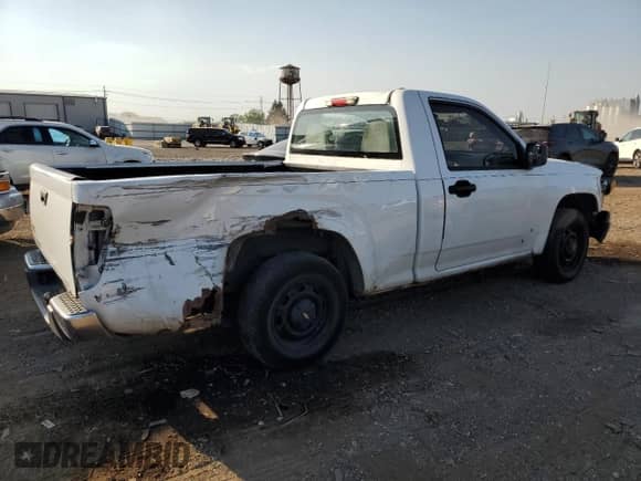 2006 Chevrolet Colorado Work Truck с VIN 1GCCS148768132616, выставлен на аукционе Copart как лот 84760195 с пробегом 125 110 миль миль и Списание • Salvage title. История ставок и продаж доступна на DreamBid. Изображение 3.