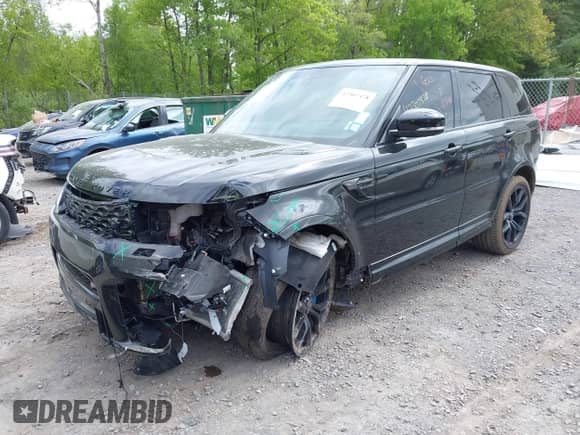 2021 Land Rover Range Rover Sport SVR with VIN SALWZ2RE0MA795330, listed as a IAAI auction lot 42307378 with 31,175 mi miles and . Bid and sale history available at DreamBid. Image 2.