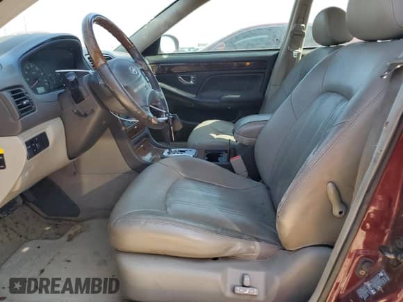2005 Hyundai XG с VIN KMHFU45E75A377223, выставлен на аукционе Copart как лот 62759394 с пробегом 158 478 миль миль и Чистый • Clean title. История ставок и продаж доступна на DreamBid. Изображение 7.