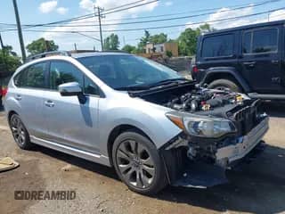 2015 Subaru Impreza Special Sports Premium с VIN JF1GPAU68FH297789, выставлен на аукционе IAAI как лот 42690434 с пробегом 88 728 миль миль и . История ставок и продаж доступна на DreamBid. Изображение 1.