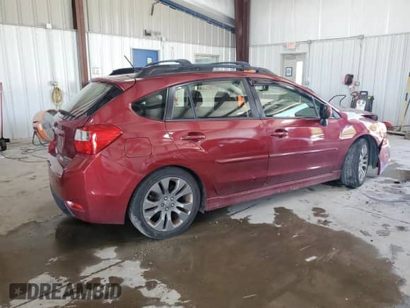 2014 Subaru Impreza Special Sports Premium с VIN JF1GPAL61E8247882, выставлен на аукционе Copart как лот 69449285 с пробегом 56 644 миль миль и Списание • Salvage title. История ставок и продаж доступна на DreamBid. Изображение 3.