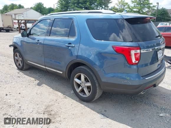 2018 Ford Explorer XLT с VIN 1FM5K7DH8JGB64349, выставлен на аукционе IAAI как лот 42722121 с пробегом 55 253 миль миль и . История ставок и продаж доступна на DreamBid. Изображение 3.