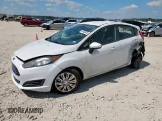 2018 Ford Fiesta S with VIN 3FADP4TJ2JM126034, listed as a Copart auction lot 66100425 with 71,800 mi miles and Salvage title. Bid and sale history available at DreamBid. Image 1.