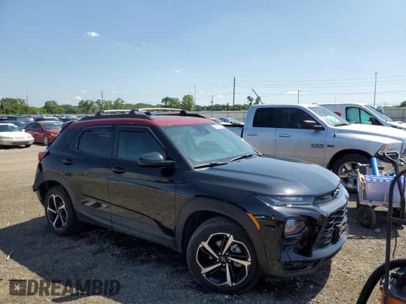 2021 Chevrolet TrailBlazer RS с VIN KL79MUSL9MB018272, выставлен на аукционе Copart как лот 61481375 с пробегом 76 694 миль миль и Списание • Salvage title. История ставок и продаж доступна на DreamBid. Изображение 4.