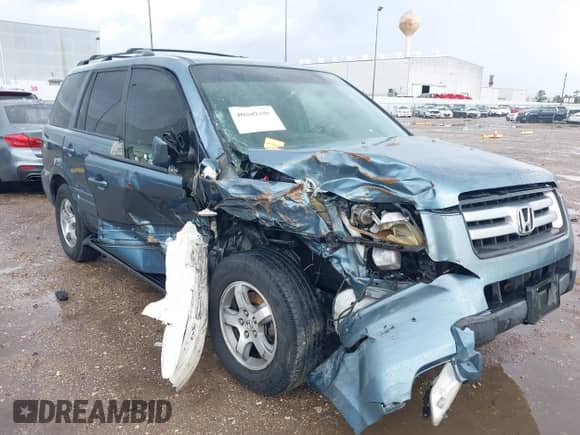 2006 Honda Pilot EX-L z VIN 5FNYF28796B035158, wystawiony jako IAAI lot #40889101 z przebiegiem 177 159 mil mil oraz . Historia ofert i sprzedaży dostępna na DreamBid. Obrazek 6.