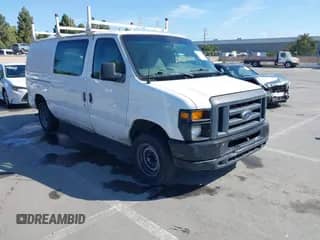 2013 Ford Econoline Cargo Commercial with VIN 1FTNE1EW7DDA98789, listed as a IAAI auction lot 42382594 with 251,602 mi miles and . Bid and sale history available at DreamBid. Image 1.