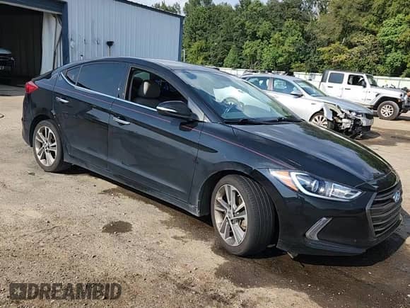 2017 Hyundai Elantra SE with VIN 5NPD84LF1HH025442, listed as a Copart auction lot 80644625 with 79,054 mi miles and Salvage title. Bid and sale history available at DreamBid. Image 13.