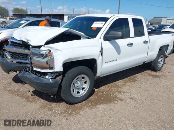 2018 Chevrolet Silverado 1500 Work Truck with VIN 1GCVKNEC1JZ279455, listed as a IAAI auction lot 43209368 with 80,553 mi miles and . Bid and sale history available at DreamBid. Image 2.