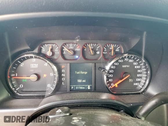 2017 GMC Sierra 1500 z VIN 1GTR1LEC1HZ128196, wystawiony jako Copart lot #49465835 z przebiegiem 91 796 mil mil oraz Czysty tytuł • Clean title. Historia ofert i sprzedaży dostępna na DreamBid. Obrazek 9.