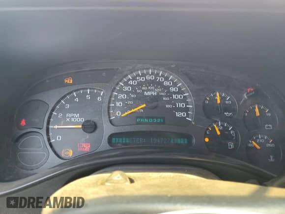 2003 GMC Sierra 1500 SLE with VIN 2GTEC19V231300391, listed as a Copart auction lot 64077725 with 194,727 mi miles and Salvage title. Bid and sale history available at DreamBid. Image 9.
